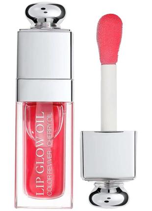 Увлажняющее масло для губ dior addict lip glow oil 015 cherry 10 мл4 фото