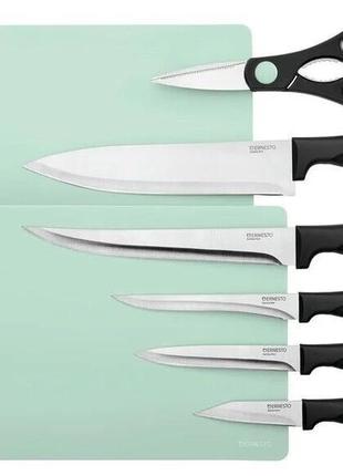 Набор ножей с ножницами для птицы ernesto (+ 2 разделочные доски)1 фото
