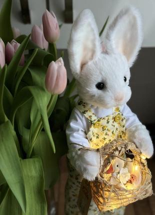 Пасхальный декор заяц кролик к крупнокоду3 фото
