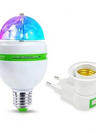 Світлодіодна лампа, що обертається led mini party light lamp