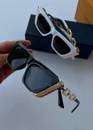 Сонцезахисні окуляри в стилі louis vuitton3 фото