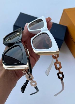 Сонцезахисні окуляри в стилі louis vuitton4 фото