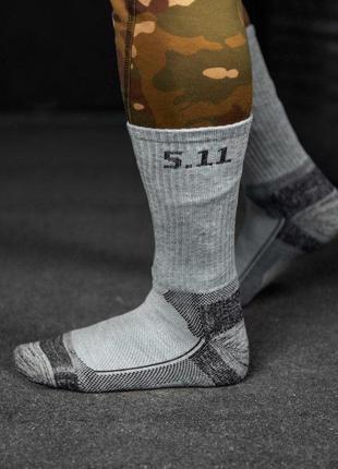 Шкарпетки 5.11 level 2 grey вт7046