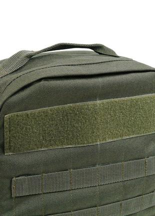 Тактичний рюкзак на велкро панелі, 20 літрів. олива5 фото