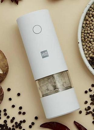 Подрібнювач спецій електричний xiaomi huohou electric grinder white3 фото