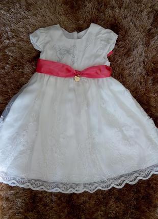 Красивое ажурное платье