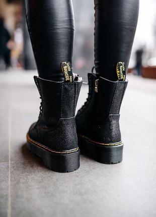 46347541 dr.martens Chelsea jadon glitter 2194 dr martens Chelsea 1460 galaxy black lux
