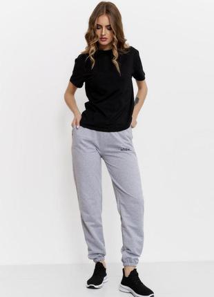 Спорт штаны женские демисезонные, цвет светло-серый, 206r0013 фото