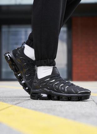 Кроссовки nike air vapormax plus 'triple black'