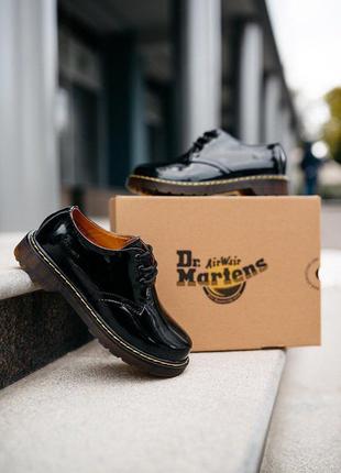 Туфлі dr.martens 1461 classic "blak" туфлі