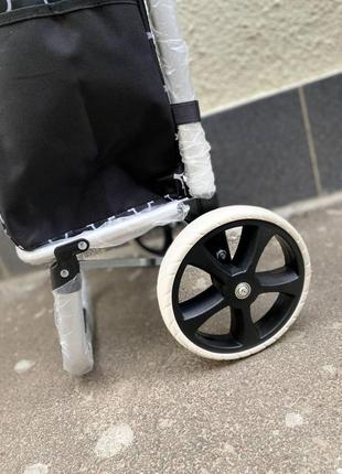 Инновационная раскладная сумка-тележка - кравчучка на колесах 94 см