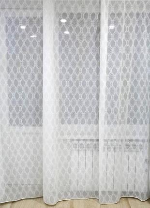 Гардина батист с рисунком 5 метров1 фото