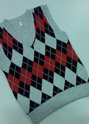 Кофта в'язка, жилетка для хлопчика