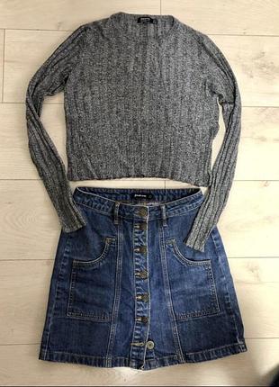 Укорочённая кофта топ от bershka 3
