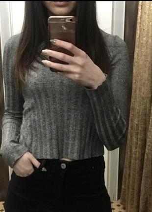 Укорочённая кофта топ от bershka 5
