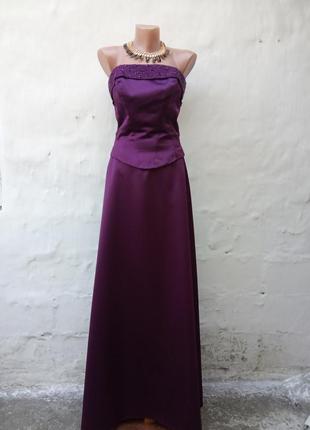 Шикарне біле вечірнє,святкове плаття максі з бісером paris🔥