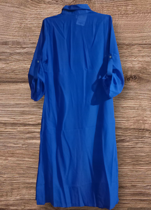 Женский костюм двойка  кардиган шифон/штаны в черно синем цвете.8 фото