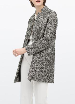 Стильное пальто пиджак жакет zara /крутая вещь2 фото