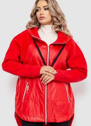 Куртка жіноча демісезонна, колір червоний, 102r5188