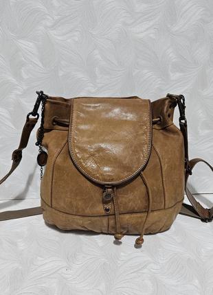 Фірмова шкіряна сумка aunts&uncles, оригінал