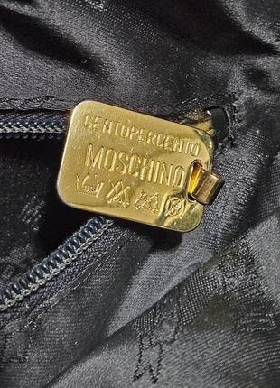 Фирменная сумка moschino, оригинал6 фото