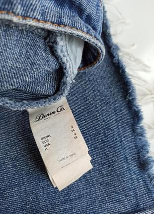 Стильная модная джинсовая юбка мини8 фото