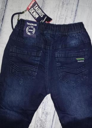 Утепленные джинсы на флисе для мальчиков 116,р немного маломерят4 фото