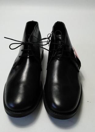Туфли ботинки мужские кожаные george