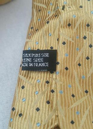 Французский шелковый галстук lanvin8 фото