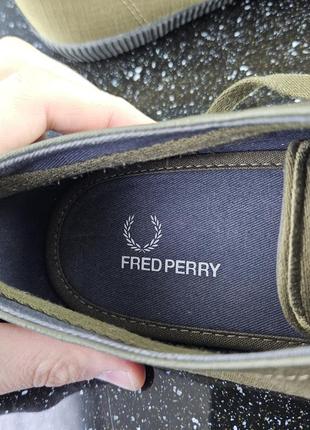 Кеды fred perry. текстиль. размер 463 фото