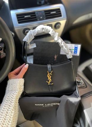 Женская кожаная сумка стиль "ysl"