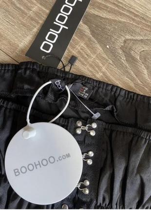 Чорний топ від boohoo3 фото