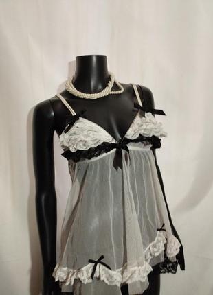 Пеньюар кружево
