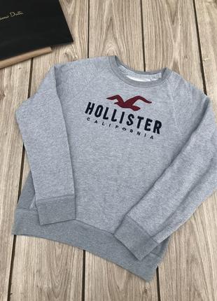 Светр hollister реглан кофта свитер лонгслив стильный  худи пуловер актуальный джемпер тренд