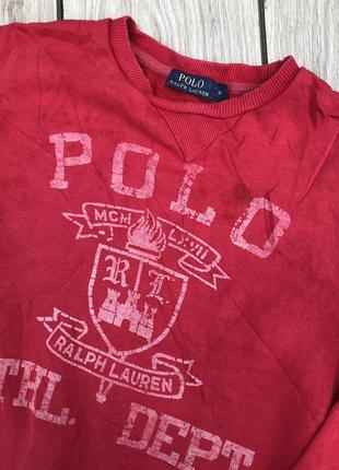 Свитшот polo cinzento ralph lauren1 фото