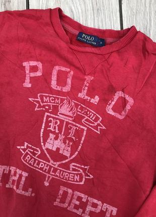 Светр polo ralph lauren реглан кофта свитер лонгслив стильный  худи пуловер актуальный джемпер тренд2 фото