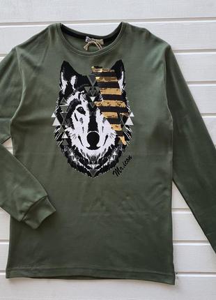 Реглан подростковый волк