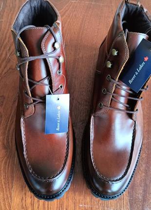 Ботинки мужские кожаные rover &amp; lakes, размер 46
