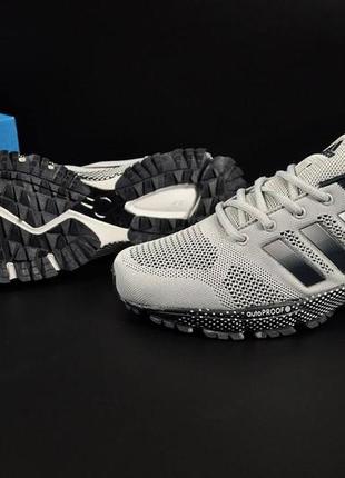 👟кроссовки мужские adidas marathon tr 26 light gray👟8 фото