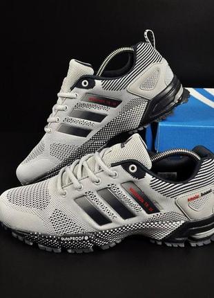 👟кроссовки мужские adidas marathon tr 26 light gray👟1 фото