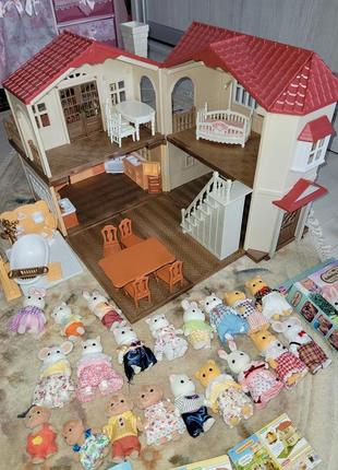 Продам ігровий набір із звіряткаами sylvanian families