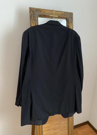 Подовжений чорний піджак від бренду cerruti 100% вовна😍сидить ідеально6 фото