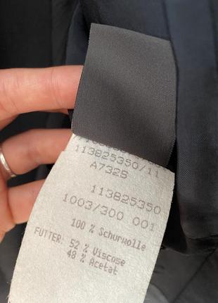 Удлиненный черный пиджак от бренда cerruti 100% шерсть😍сидит идеально3 фото