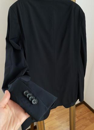 Подовжений чорний піджак від бренду cerruti 100% вовна😍сидить ідеально5 фото