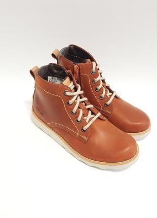 Шкіряні черевики clarks dexy top inf brown