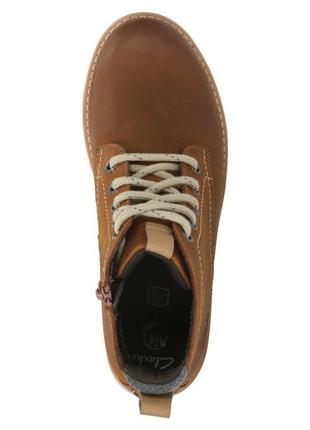 Шкіряні черевики clarks dexy top inf brown7 фото