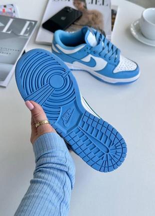 Nike dunk low blue5 фото