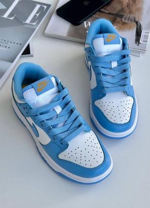 Nike dunk low blue6 фото