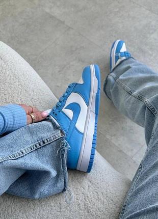 Nike dunk low blue9 фото