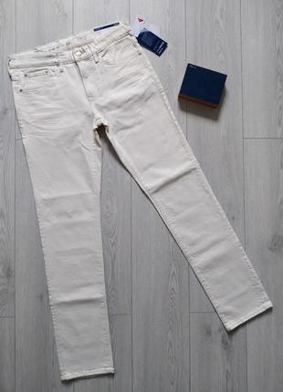 Мужские белые джинсы